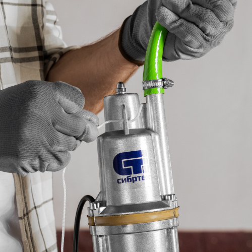 Вибрационный насос СВН300-10, верхний забор, 300 Вт, напор 75 м, 1200 л/ч, кабель 10 м Сибртех, 1200 л/ч по ценам производителя в Екатеринбурге с доставкой по всей России