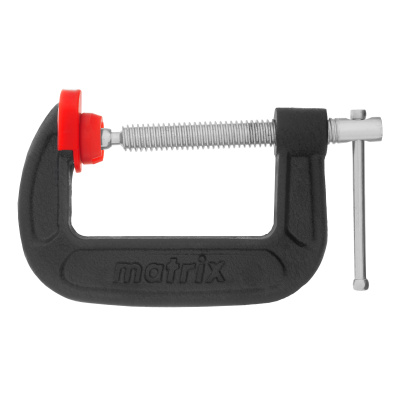 Струбцина G-образная, 75 мм Matrix по ценам производителя в Екатеринбурге с доставкой по всей России