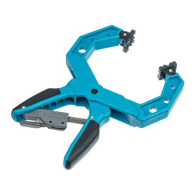 Струбцина клещеобразная 4, пластиковый корпус, храповой механизм жесткой фиксации, 100 мм Gross по ценам производителя в Екатеринбурге с доставкой по всей России