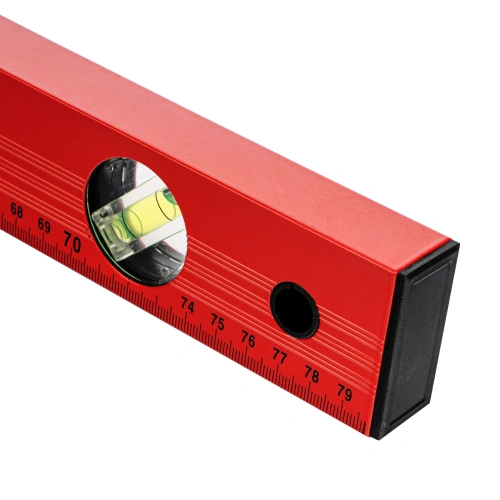 Уровень алюминиевый, 800 мм, 3 глазка, красный, линейка Matrix по ценам производителя в Екатеринбурге с доставкой по всей России