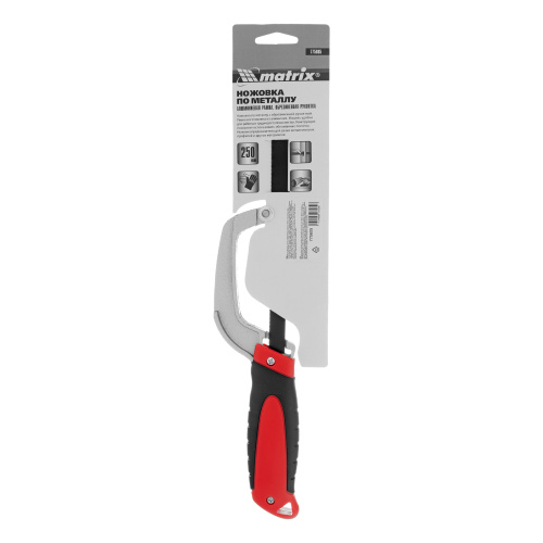 Ножовка по металлу, 250 мм, обрезиненная рукоятка Matrix по ценам производителя в Екатеринбурге с доставкой по всей России
