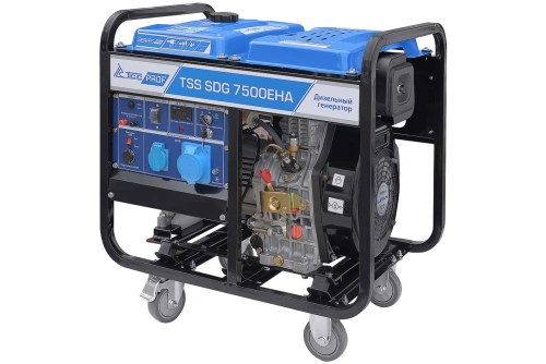 Дизель генератор TSS SDG 7500EHA по ценам производителя в Екатеринбурге с доставкой по всей России