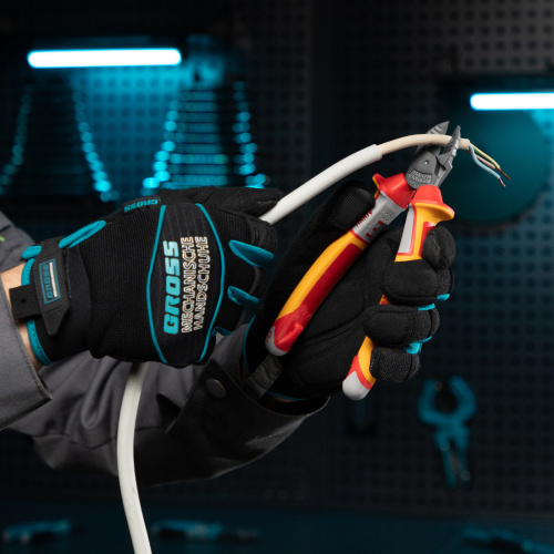 Бокорезы, диэлектрические рукоятки, до 1000 В, трехкомпонентные рукоятки, 180 мм Gross по ценам производителя в Екатеринбурге с доставкой по всей России