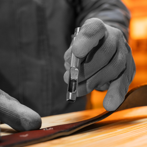 Набор пробойников для кожи 2 3 4 5 6 8 9 10 13 мм, 9 шт, чехол Сибртех по ценам производителя в Екатеринбурге с доставкой по всей России