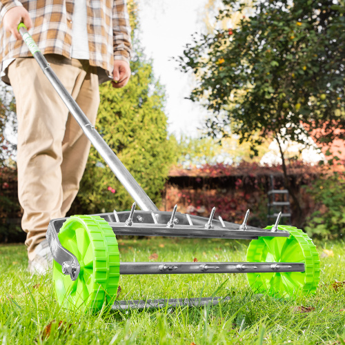 Аэратор газонный, 440 х 1400 мм, стальной черенок, Palisad по ценам производителя в Екатеринбурге с доставкой по всей России