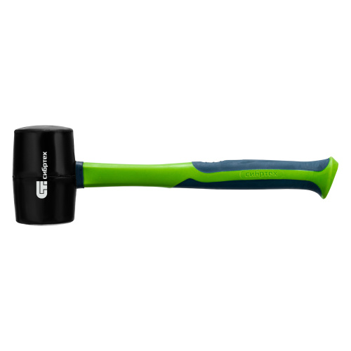 Киянка резиновая, 680 г, черная резина, фибергласовая рукоятка Сибртех по ценам производителя в Екатеринбурге с доставкой по всей России