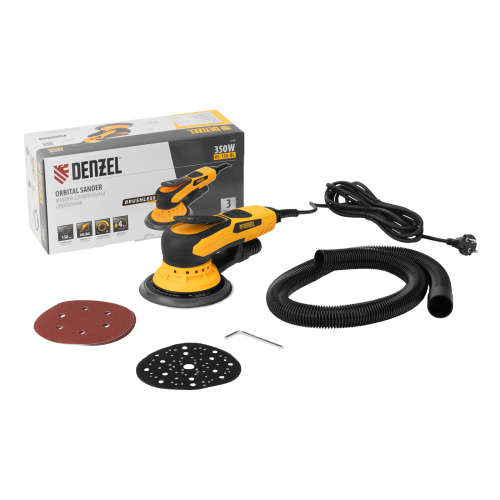 Машина шлифовальная орбитальная бесщет OS-150-BL, 350 Вт, 4000-10000 об/мин Denzel по ценам производителя в Екатеринбурге с доставкой по всей России