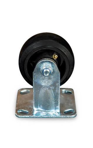 Колесо большегрузное неповоротное FCd 46 100 мм обрезиненное (N) по ценам производителя в Екатеринбурге с доставкой по всей России