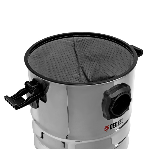 Пылесос строительный RVC30, 1400 Вт, бак 30 л, шланг 3 м, розетка с автосинхр. Denzel по ценам производителя в Екатеринбурге с доставкой по всей России