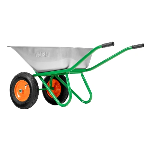 Тачка садово-строительная, 2-х колесная, усиленная, грузоподъемность 320 кг, объем 100 л Palisad по ценам производителя в Екатеринбурге с доставкой по всей России