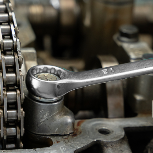 Ключ комбинированный, 12 мм, CrV, матовый хром Stels по ценам производителя в Екатеринбурге с доставкой по всей России