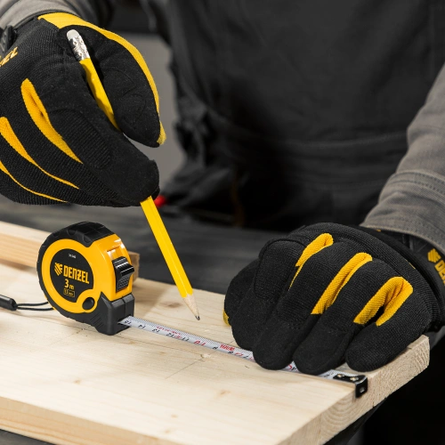 Рулетка 3м х 13мм, двухкомп. корпус, кнопка-пауза Denzel по ценам производителя в Екатеринбурге с доставкой по всей России