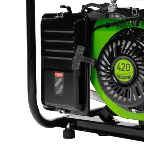 Генератор бензиновый БС-6500, 5.5 кВт, 230В, четырехтактный, 25 л, ручной стартер Сибртех по ценам производителя в Екатеринбурге с доставкой по всей России