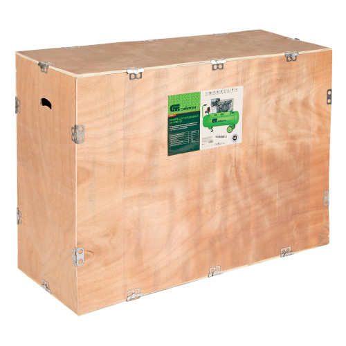 Компрессор воздушный КР-2200/100, 2.2 кВт, 350 л/мин, 100 л, ременной привод, масляный Сибртех по ценам производителя в Екатеринбурге с доставкой по всей России