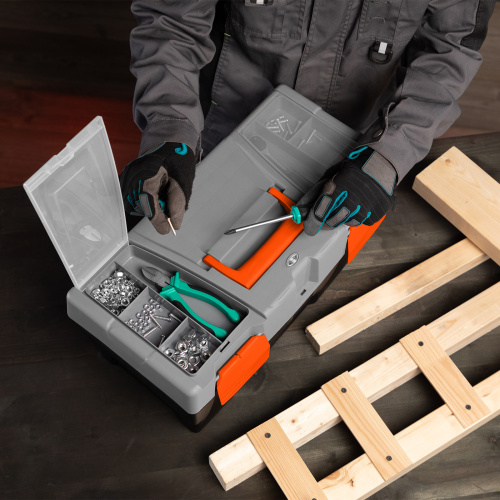 Ящик для инструмента 20", 500 х 260 х 260 мм, пластик Stels по ценам производителя в Екатеринбурге с доставкой по всей России