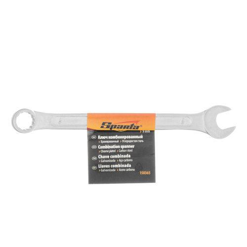 Ключ комбинированный, 9 мм, хромированный Sparta по ценам производителя в Екатеринбурге с доставкой по всей России