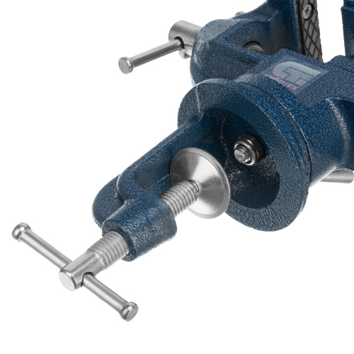 Тиски слесарные, настольные, поворотные, ширина рабочих губок 50 мм, наковальня Сибртех по ценам производителя в Екатеринбурге с доставкой по всей России