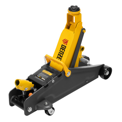 Домкрат гидравлический подкатной с фиксатором, 2,8 т, 135-385 мм Denzel по ценам производителя в Екатеринбурге с доставкой по всей России