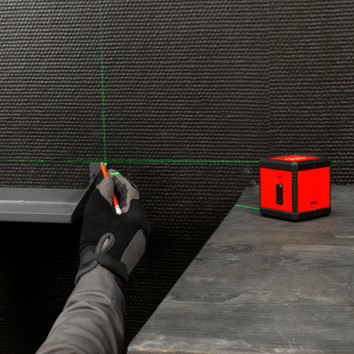 Лазерный уровень XQB GREEN Basic SET, 20 м, зеленый луч, батарейки, резьба 1/4" MTX по ценам производителя в Екатеринбурге с доставкой по всей России