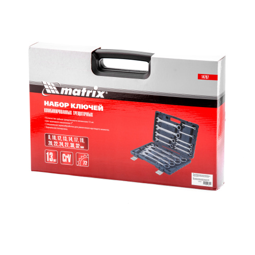 Набор ключей комбинированных, трещоточных 13 шт. Matrix по ценам производителя в Екатеринбурге с доставкой по всей России