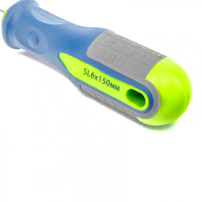 Отвертка, SL6 х 150 мм, CrV, трехкомпонентная рукоятка Сибртех по ценам производителя в Екатеринбурге с доставкой по всей России