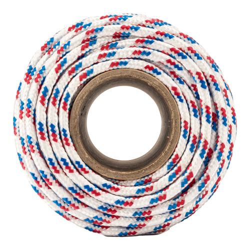 Фал плетеный полипропиленовый с сердечником, 8 мм, L 100 м, 16-прядный, Сибртех купить в Москве с доставкой по всей России | ProtosMarket.ru