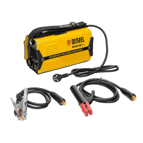 Аппарат инверторный дуговой сварки DS-230 Compact, 230 А, ПВ 70%, диаметр электрода 1.6-5 мм Denzel по ценам производителя в Екатеринбурге с доставкой по всей России
