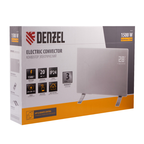 Конвектор электрический OptiPrime-1500, Wi-Fi, тачскрин, цифровой термостат, 1500 Вт Denzel по ценам производителя в Екатеринбурге с доставкой по всей России