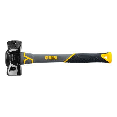 Кувалда с клиновидным бойком 1,8 кг, фибергласовая рукоятка c TPR Denzel по ценам производителя в Екатеринбурге с доставкой по всей России