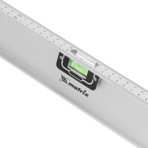 Уровень алюминиевый "Рельс", 1800 мм, 3 глазка (1 поворотный) Matrix по ценам производителя в Екатеринбурге с доставкой по всей России