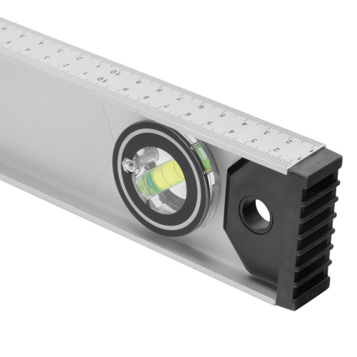 Уровень алюминиевый "Рельс", 1800 мм, 3 глазка (1 поворотный) Matrix по ценам производителя в Екатеринбурге с доставкой по всей России