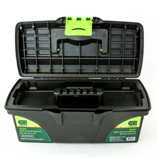 Ящик для инструмента, 324 х 165 х 137 мм, 13", пластик Сибртех по ценам производителя в Екатеринбурге с доставкой по всей России
