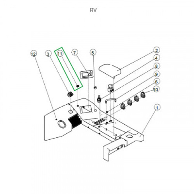 Замок зажигания с ключом для ричтрака RV (24V) по ценам производителя в Екатеринбурге с доставкой по всей России