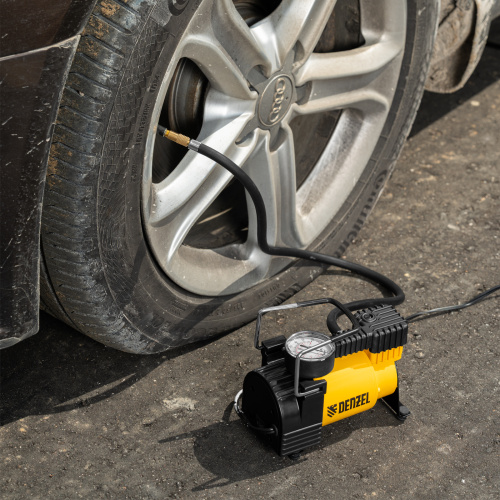 Компрессор автомобильный DС-20,12 В, 7 атм, 35 л/мин Denzel по ценам производителя в Екатеринбурге с доставкой по всей России