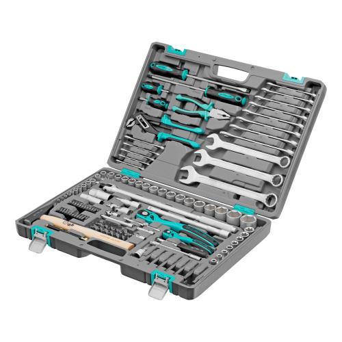 Набор инструментов, 1/4", 1/2", Cr-V, S2, усиленный кейс, 119 предметов Stels по ценам производителя в Екатеринбурге с доставкой по всей России