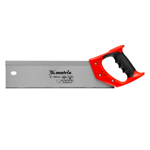 Пила по дереву обушковая для стусла, 350 мм, двухкомпонентная рукоятка Matrix по ценам производителя в Екатеринбурге с доставкой по всей России