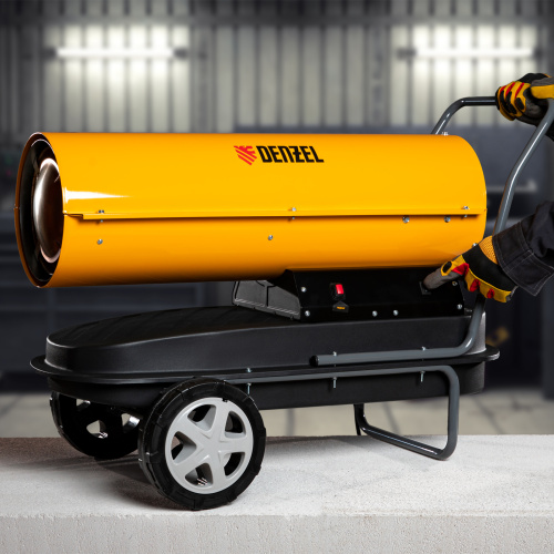 Дизельная тепловая пушка DHG-30, 30 кВт, 750 м3/ч, прямой нагрев Denzel по ценам производителя в Екатеринбурге с доставкой по всей России