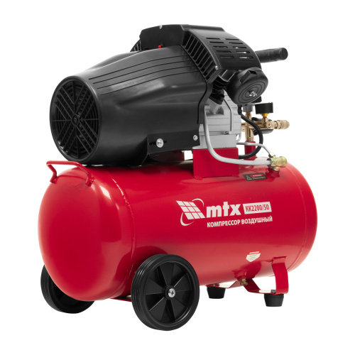 Компрессор воздушный КК-2200/50, 2,2 кВт, 350 л/мин, 50 л, прямой привод, масляный MTX по ценам производителя в Екатеринбурге с доставкой по всей России