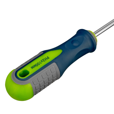 Отвертка, PH2 х 100 мм, CrV, трехкомпонентная рукоятка Сибртех по ценам производителя в Екатеринбурге с доставкой по всей России