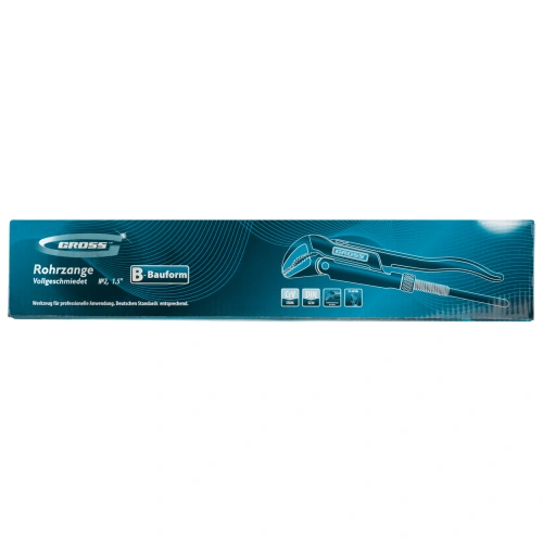 Ключ трубчатый рычажный 1.5, №2, цельнокованый, CrV, тип "B" Gross по ценам производителя в Екатеринбурге с доставкой по всей России