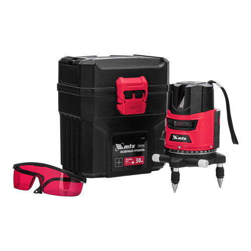 Лазерный уровень CRX-30R, 30 м, красный луч, батарейки, резьба 5/8" MTX по ценам производителя в Екатеринбурге с доставкой по всей России