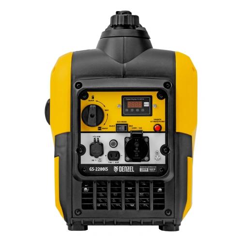 Генератор инверторный GS-2200iS, 2,2 кВт, 230 В, закрытый корпус, ручной старт DENZEL по ценам производителя в Екатеринбурге с доставкой по всей России
