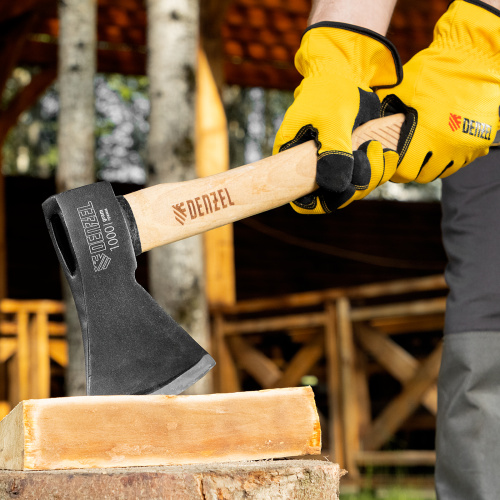 Топор, 1000 г, кованый, буковое топорище Denzel по ценам производителя в Екатеринбурге с доставкой по всей России
