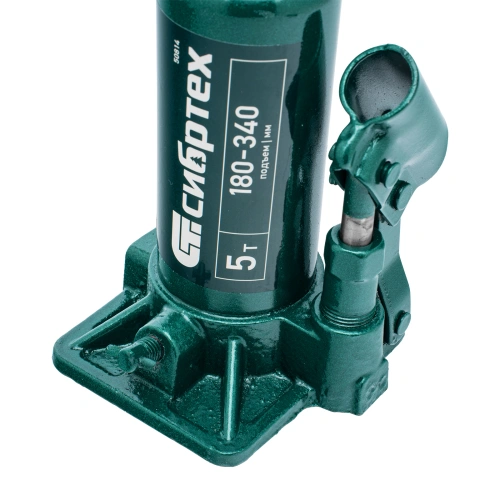 Домкрат гидравлический бутылочный, 5 т, 180-340 мм, в пласт. кейсе Сибртех по ценам производителя в Екатеринбурге с доставкой по всей России