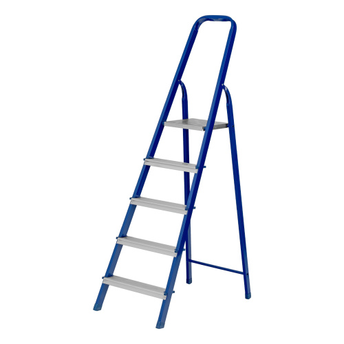 Стремянка, 5 ступеней, стальной профиль, алюминиевые ступени Сибртех по ценам производителя в Екатеринбурге с доставкой по всей России