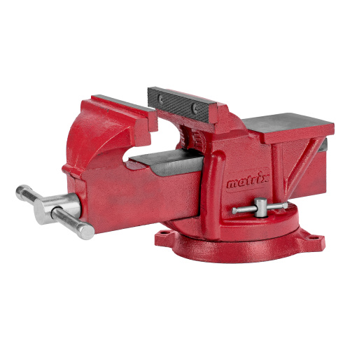 Тиски слесарные, 125 мм, поворотные, с наковальней Matrix по ценам производителя в Екатеринбурге с доставкой по всей России