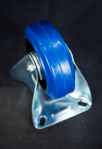 Колесо неповоротное резина FRCL 42 100 мм (N) по ценам производителя в Екатеринбурге с доставкой по всей России