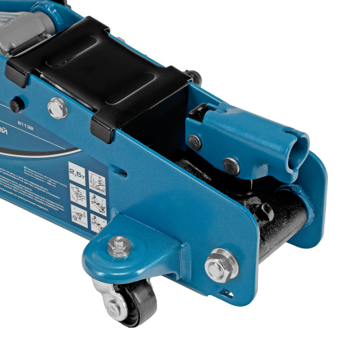 Домкрат гидравлический подкатной с фиксатором, 2.5 т, Safety Pin, 140-385 мм, в кейсе Stels по ценам производителя в Екатеринбурге с доставкой по всей России