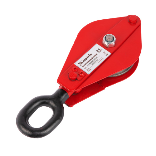 Блок монтажный с проушиной, 0,5  т Matrix по ценам производителя в Екатеринбурге с доставкой по всей России