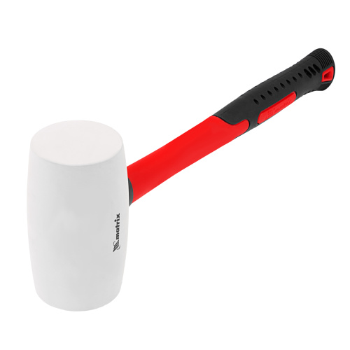 Киянка резиновая, 910 г, белая резина, фибергласовая рукоятка Matrix по ценам производителя в Екатеринбурге с доставкой по всей России